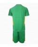 Günstige Manchester United Torwart 3rd trikot Kinder 2024-25 Kurzarm (+ Kurze Hosen)